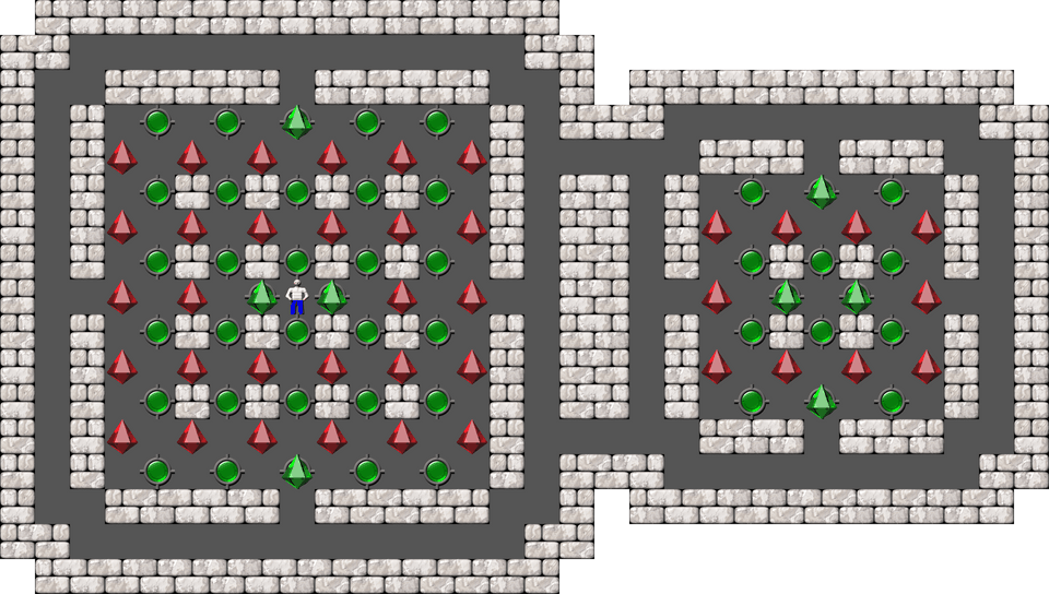 Sokoban Sasquatch 03 Arranged level 59